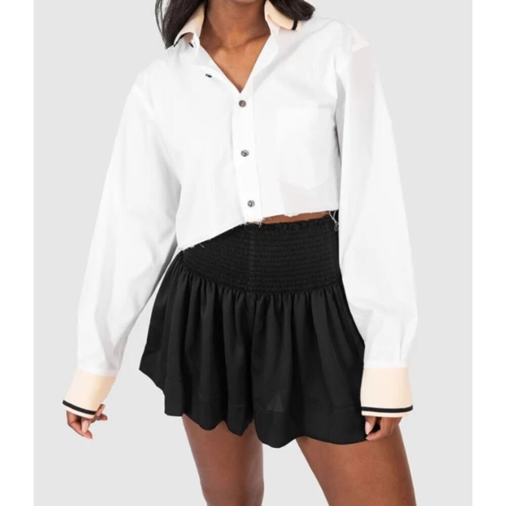 Koch Erica Black Glow Mini Skort Skirt Size XS
